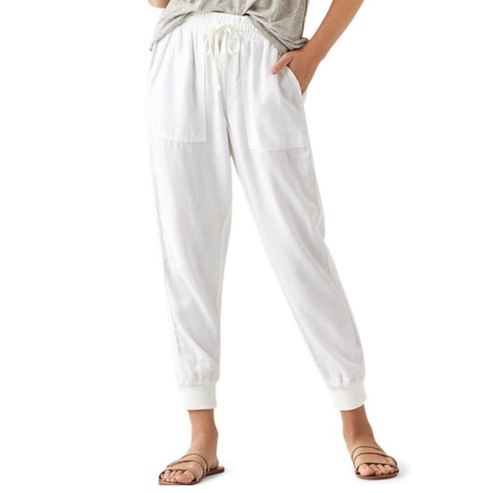 Splendid White Track Pants